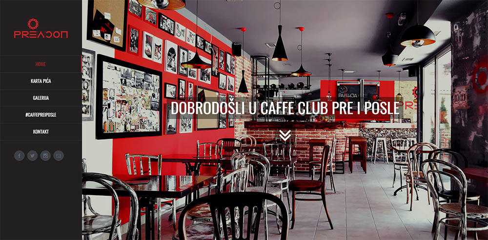 Caffe Club Pre i Posle  Beograd  Zvezdara  Belopalanačka ulica